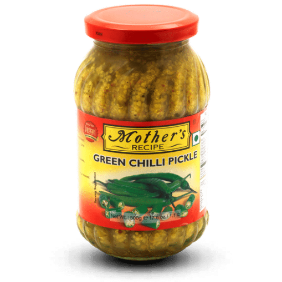 Mother’s Recipe Green Chilli Pickle 500GM