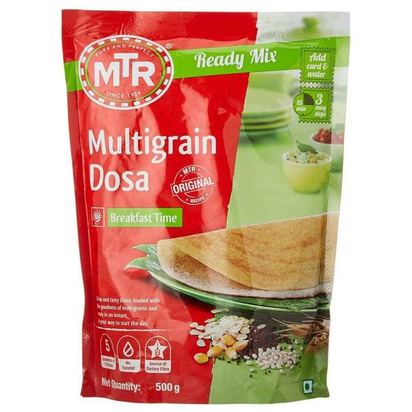 MTR Multigrain Dosa Mix, 500GM