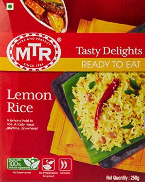 MTR Ready to Eat Lemon Rice 250g
