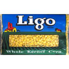 Frozen LIGO Brand Whole Corn Kernels