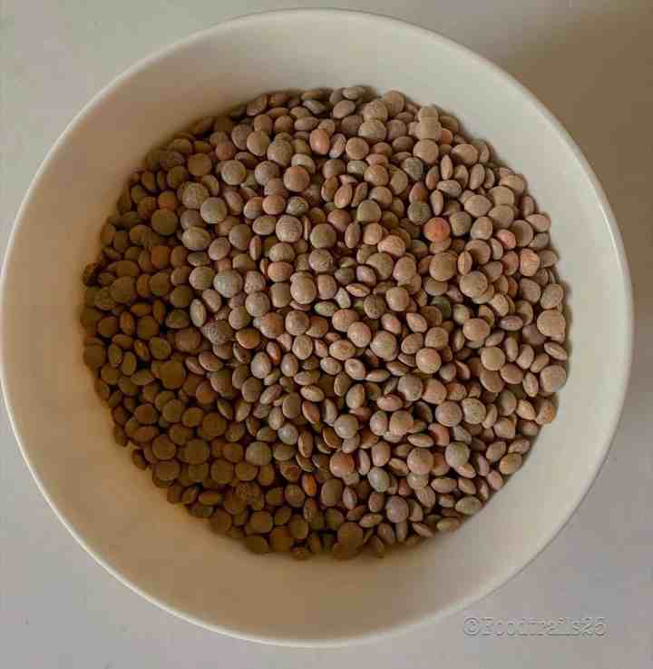 Nanki Masoor dal whole, (Brown), 1kg