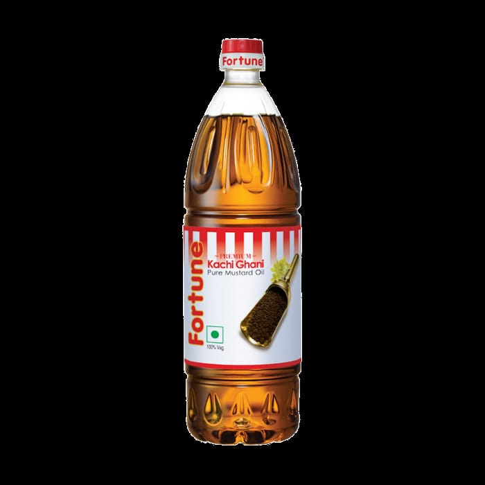 Fortune Kachi Ghani Mustard Oil-1Ltr