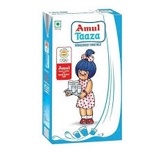 Amul Taaza Full Cream Milk 1L