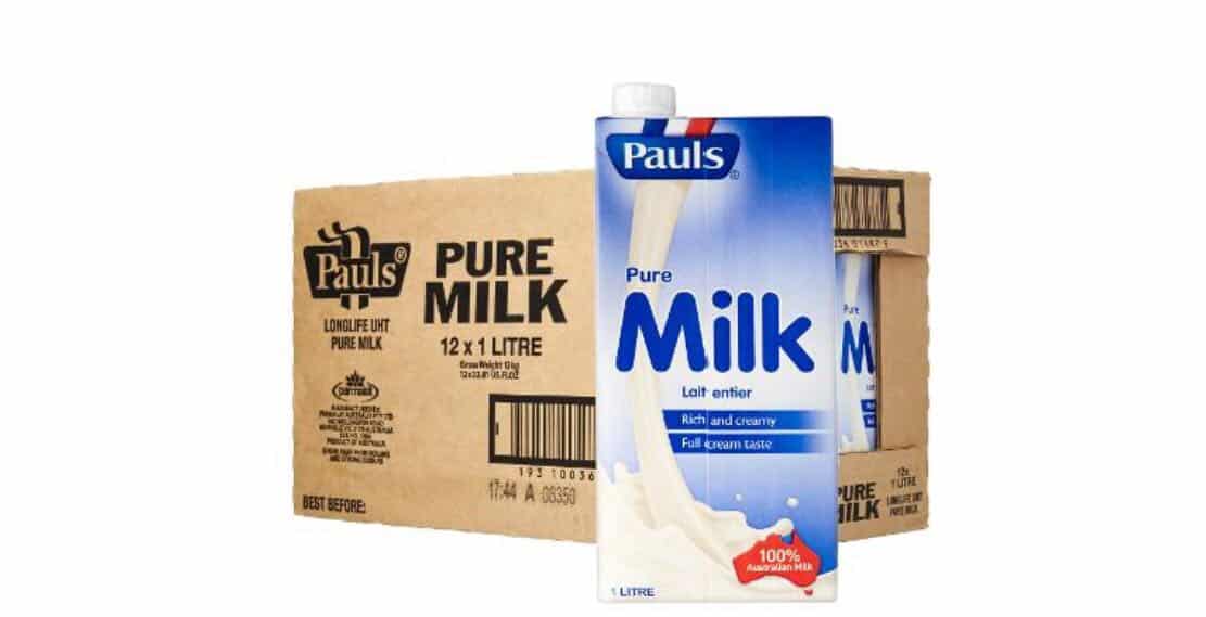 Pauls Pure Milk UHT EXPORT 1 Carton | 12Pack